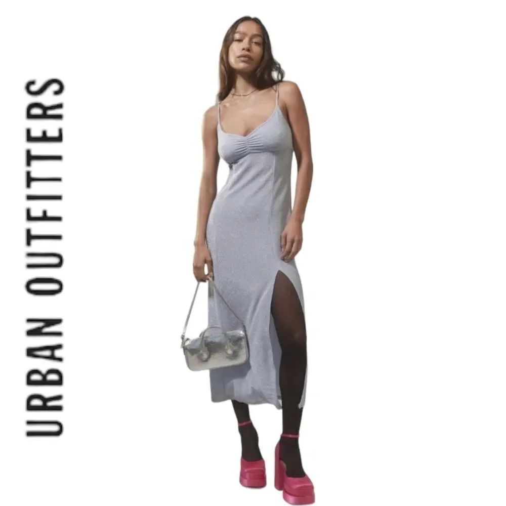 Urban Outfitters UO Arna Sparkle Midi Dress M